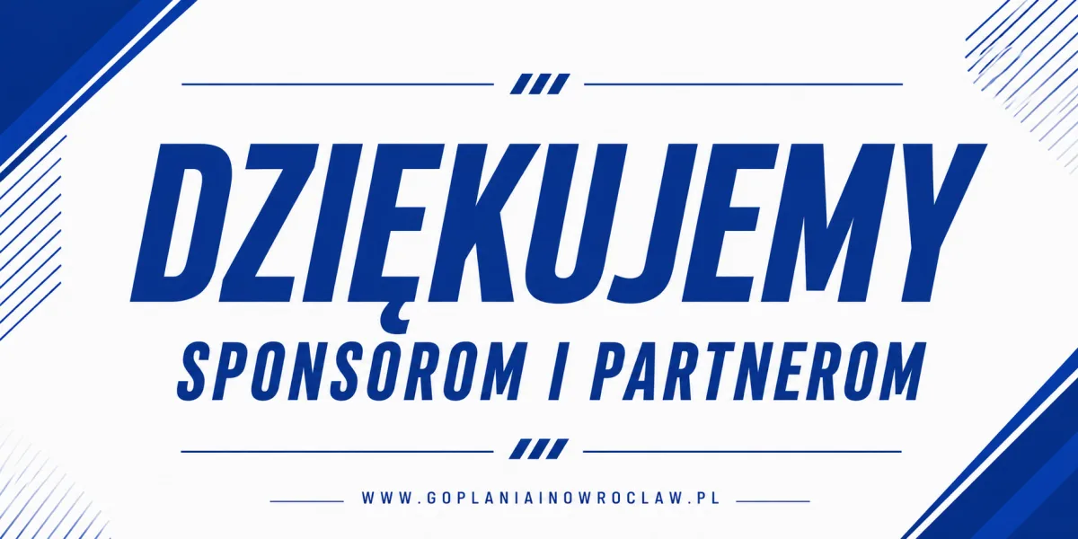 Razem po awans. Dziękujemy naszym Sponsorom i Partnerom